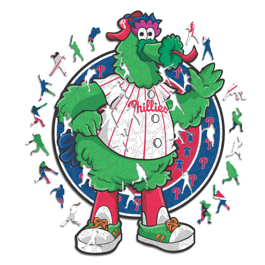 Philadelphia Phillies™ Mascot - Wooden Puzzle