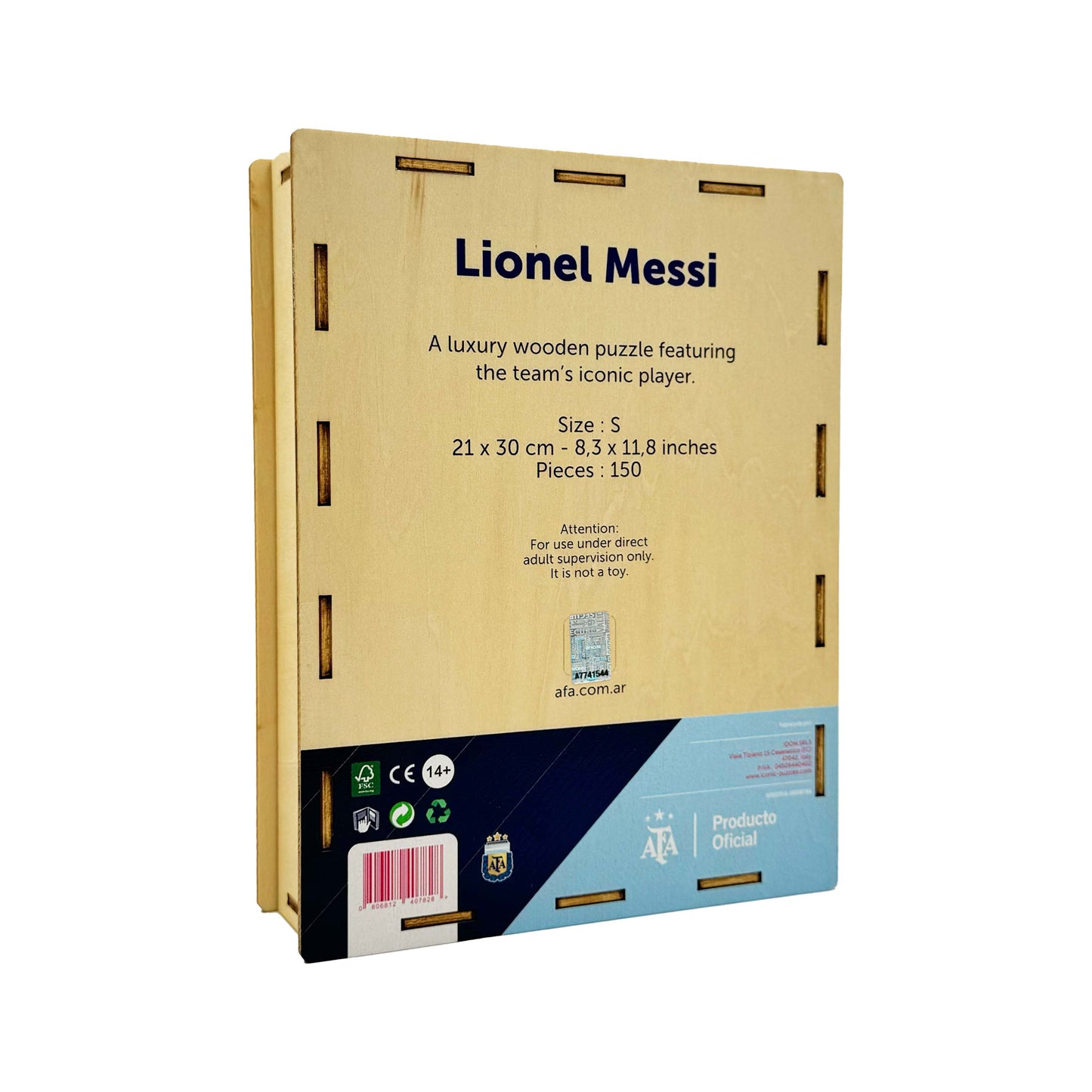 Lionel Messi - Wooden Puzzle