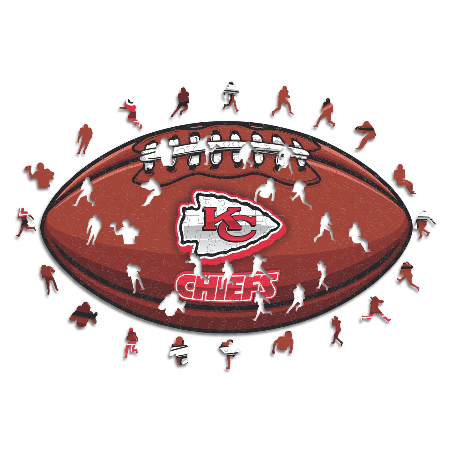 2 NFL Wooden Puzzles Of Your Choice