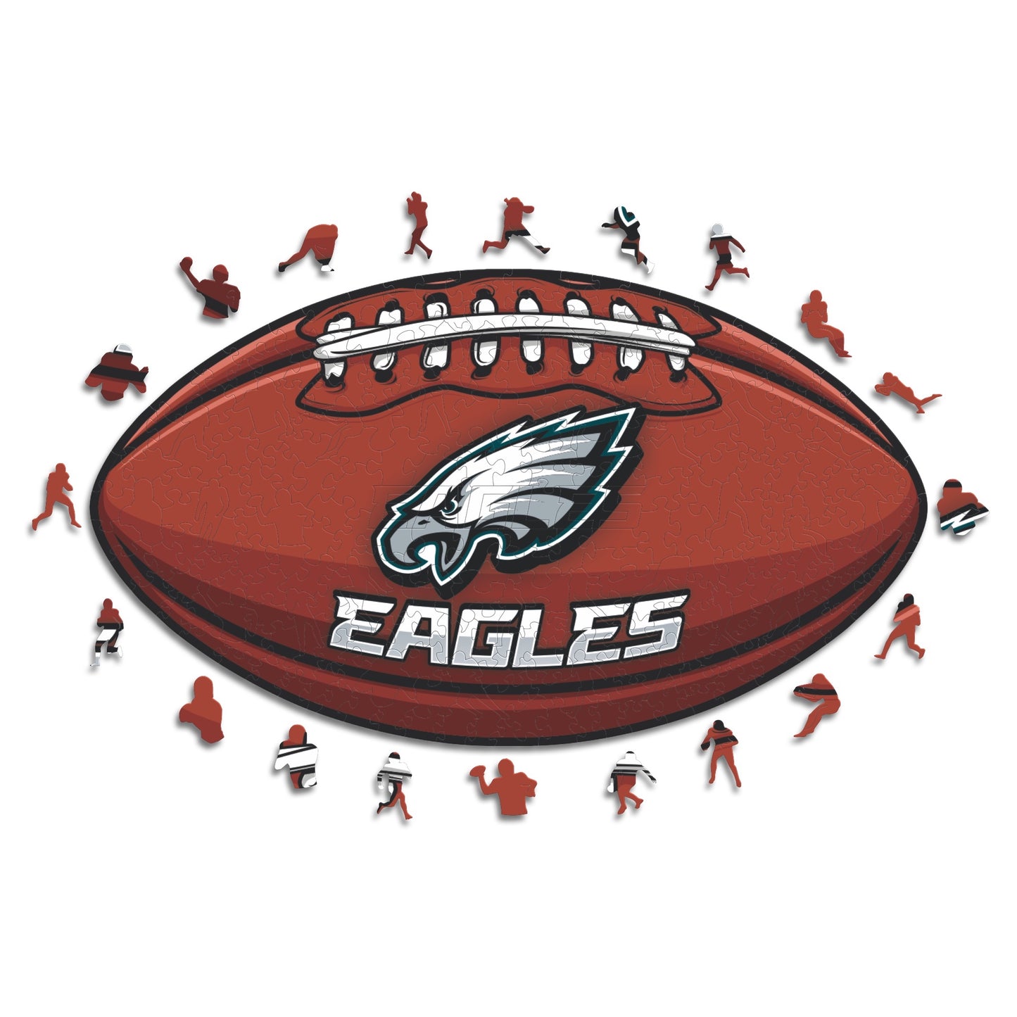 3 NFL Wooden Puzzles Of Your Choice