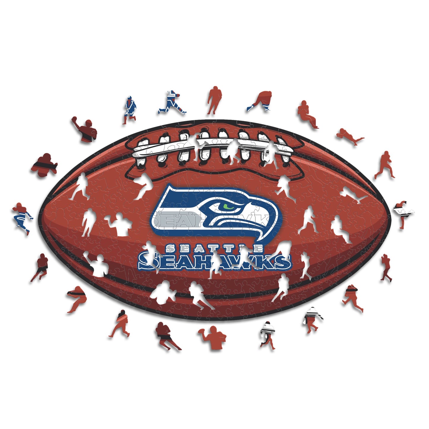 Seattle Seahawks - Wooden Puzzle