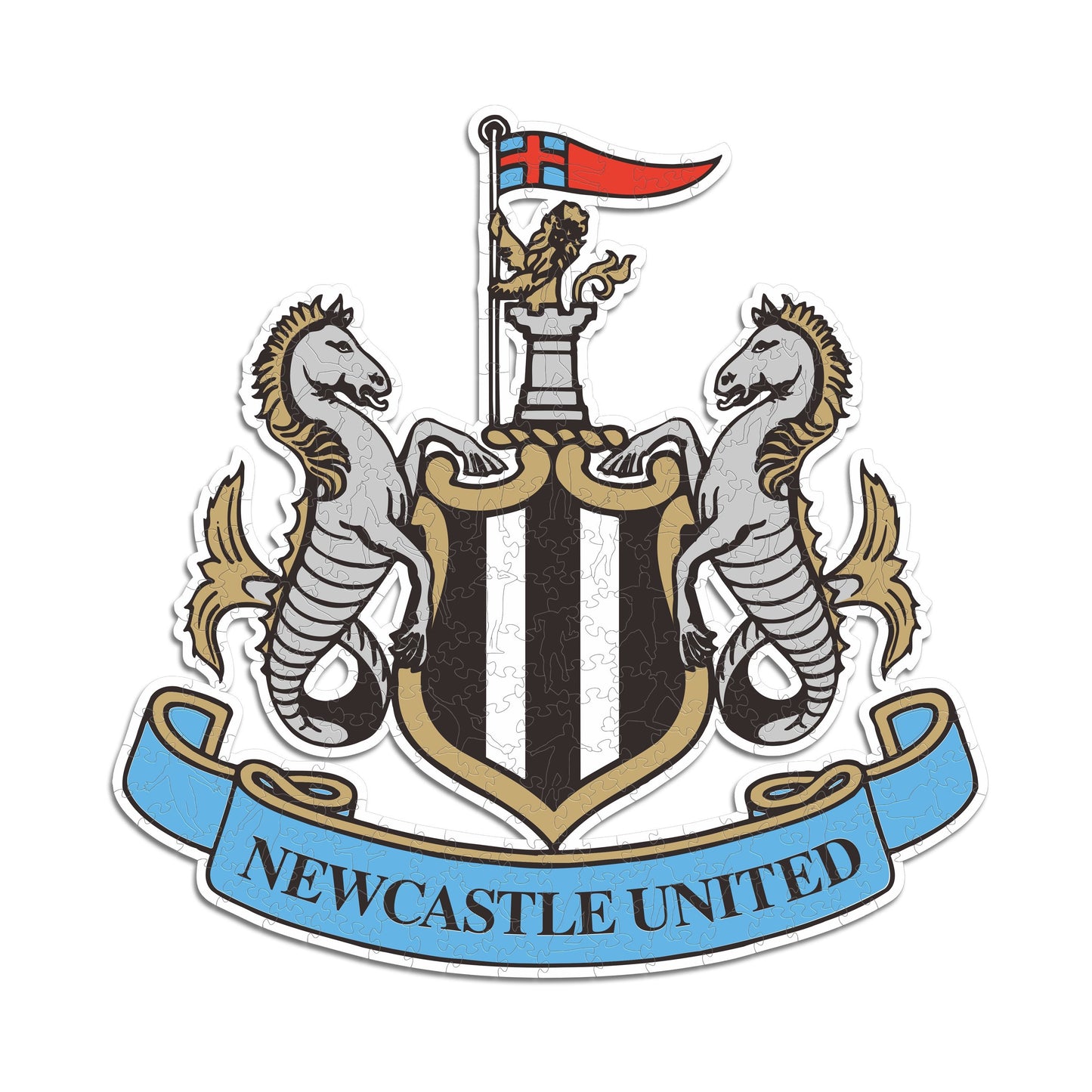 Newcastle United FC® Crest - Wooden Puzzle