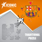 FC Barcelona® Crest - Wooden Puzzle