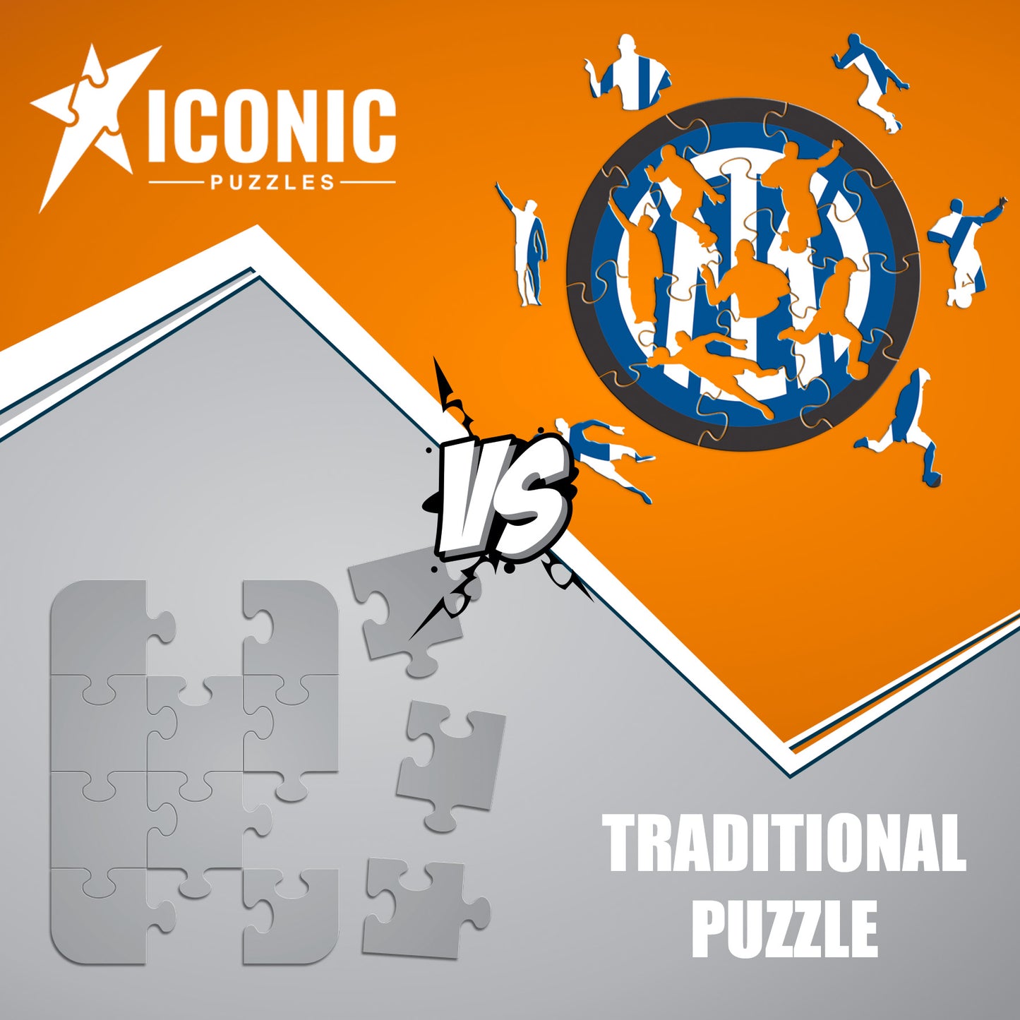 FC Inter® Crest - Wooden Puzzle