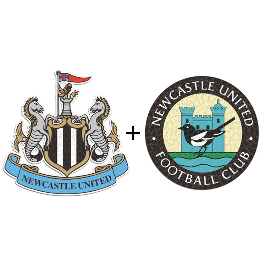 2 PACK Newcastle United FC® Crest + Retro Crest