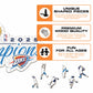 Oklahoma City Thunder™ 2025 NBA Champions - Wooden Puzzle