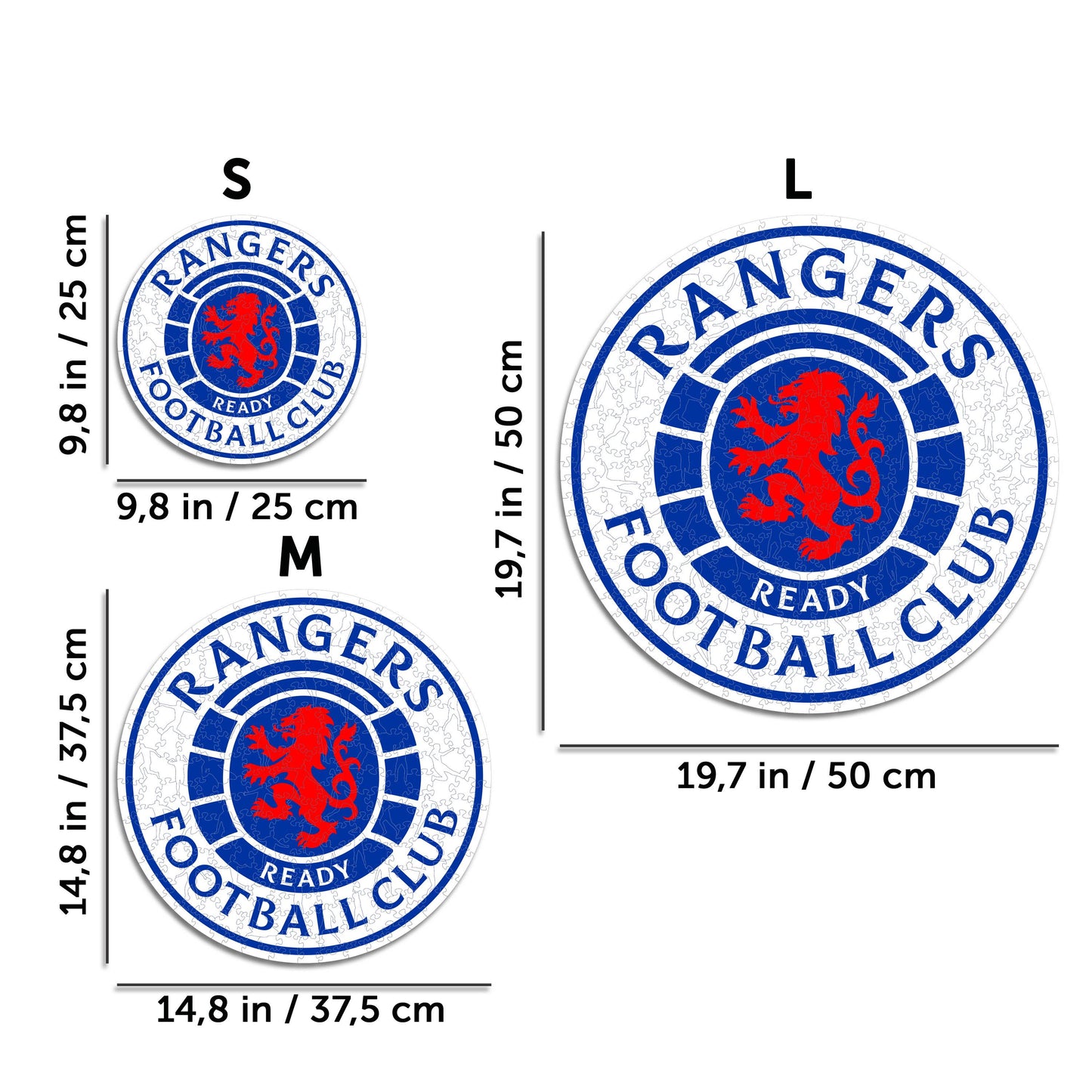 Glasgow Rangers FC® Crest - Wooden Puzzle