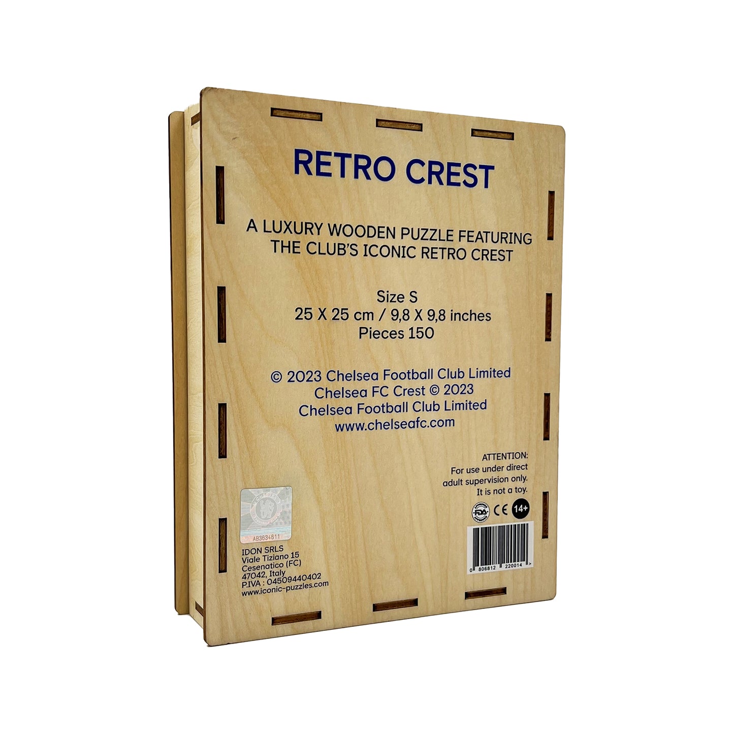 Chelsea FC® Retro Crest - Wooden Puzzle
