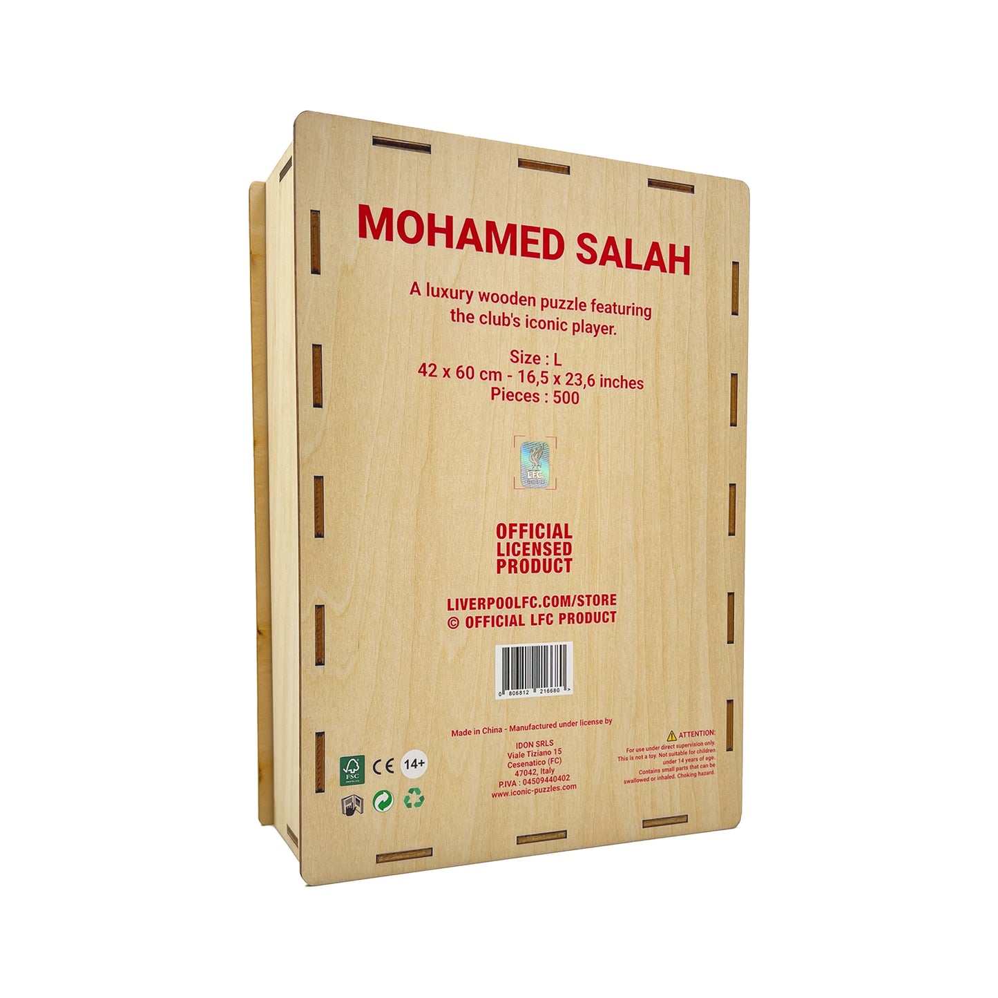 Mohamed Salah - Wooden Puzzle
