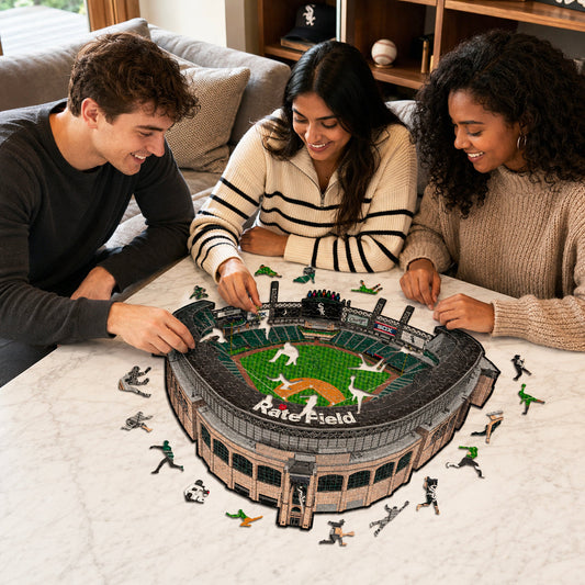 Chicago White Sox™ Rate Field Wooden Puzzle