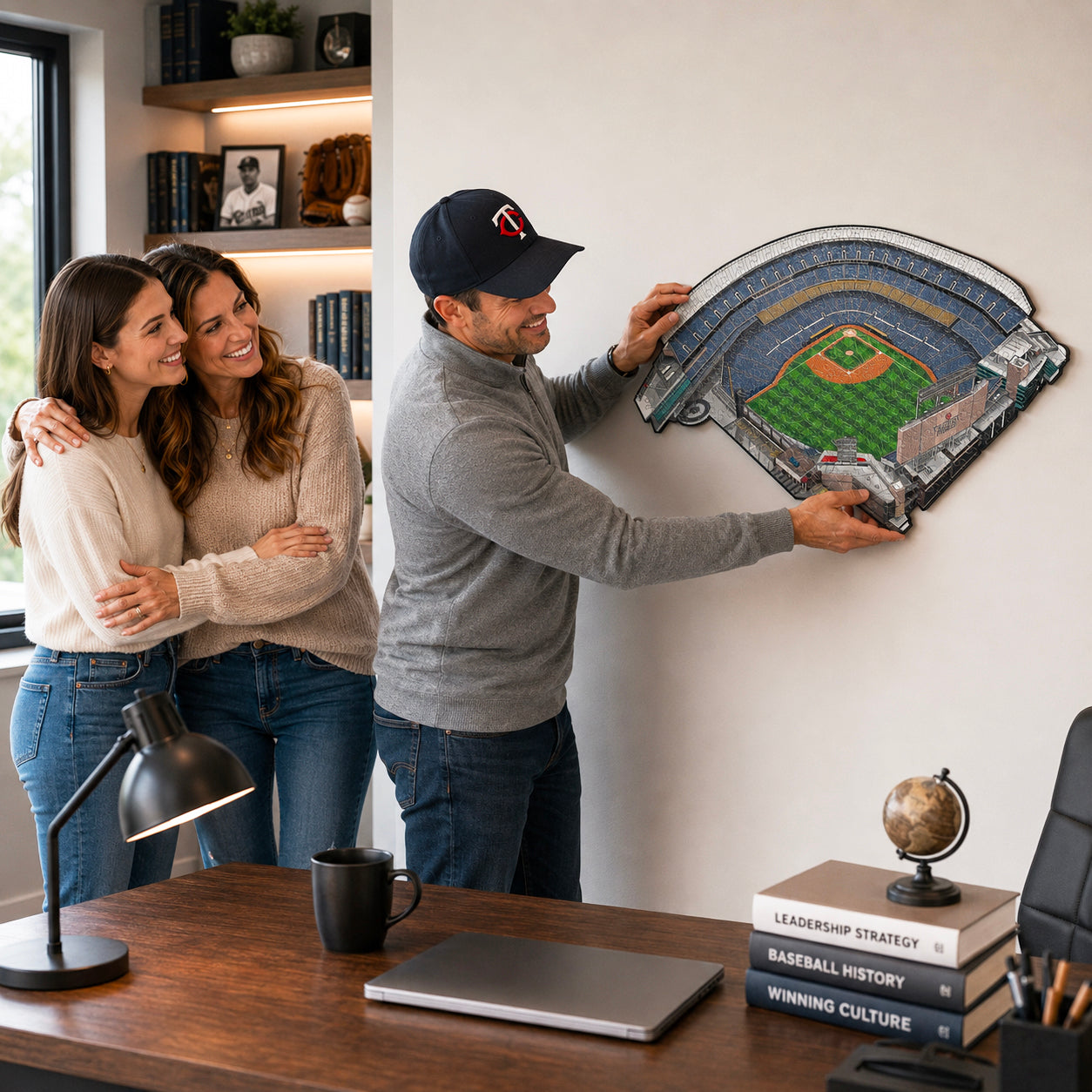 Minnesota Twins™ Target Field Wooden Puzzle