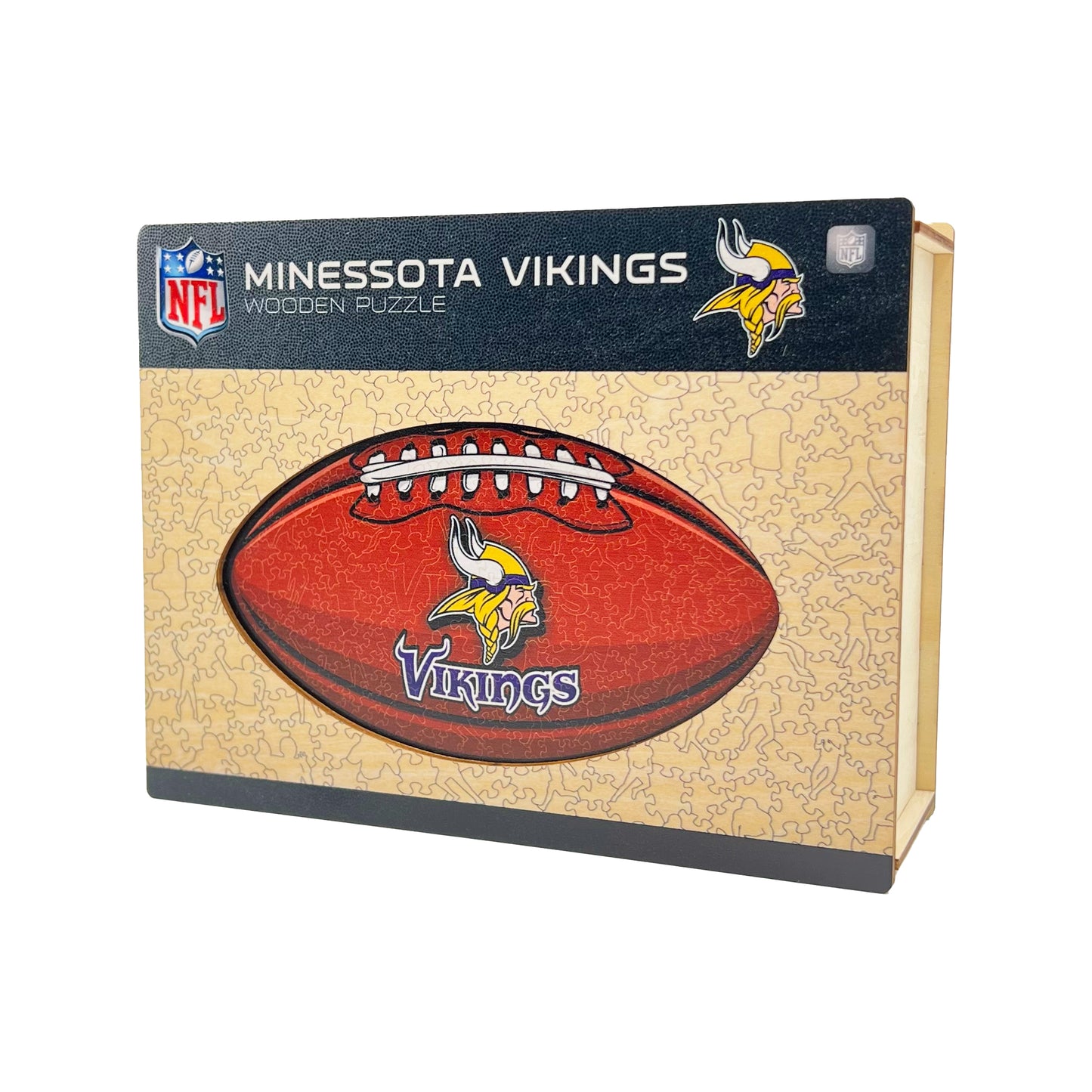 Minnesota Vikings - Wooden Puzzle