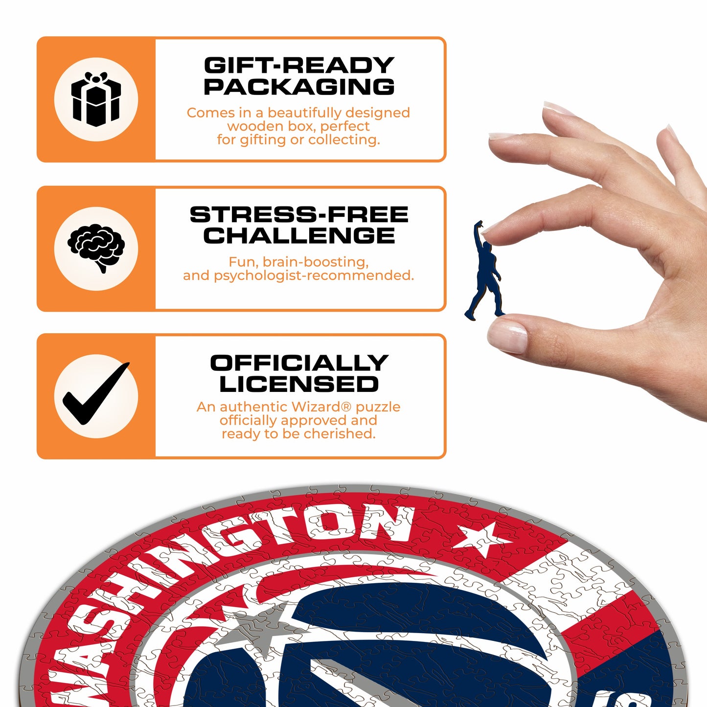 Washington Wizards™ - Wooden Puzzle