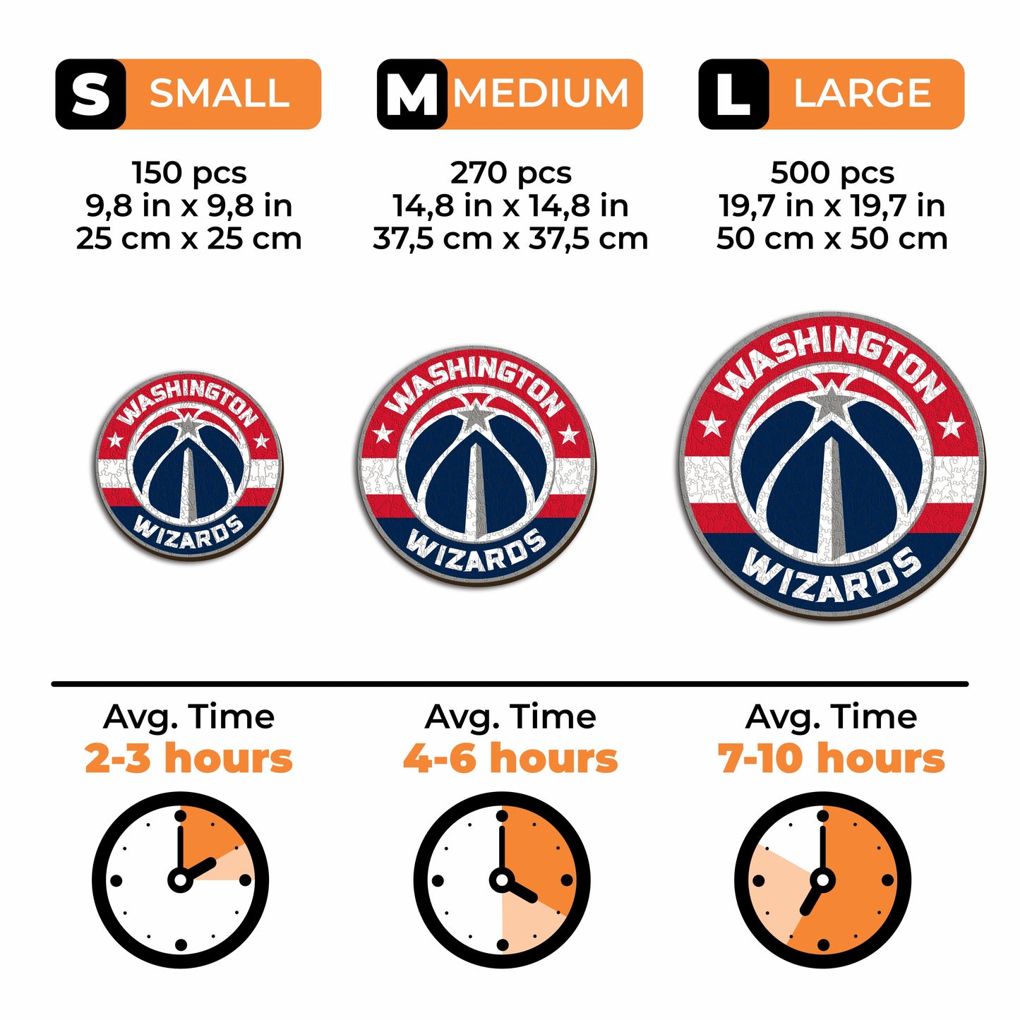 Washington Wizards™ - Wooden Puzzle