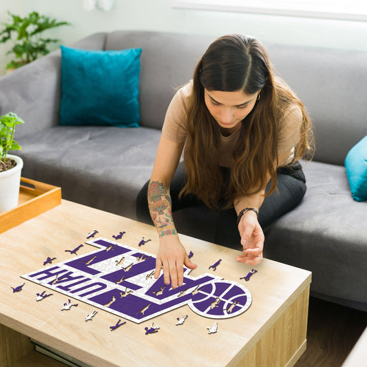 Utah Jazz™ - Wooden Puzzle