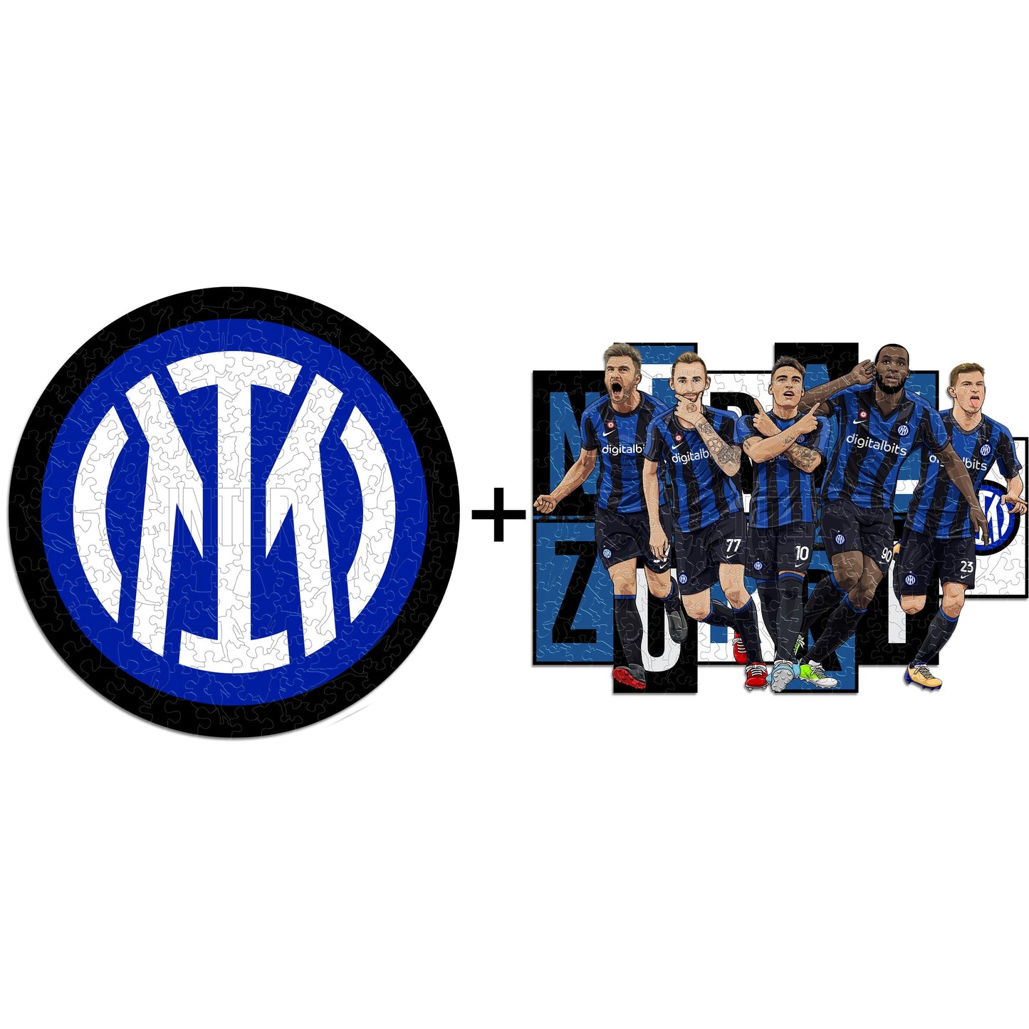 2 PACK FC Inter® Crest + 5 Players