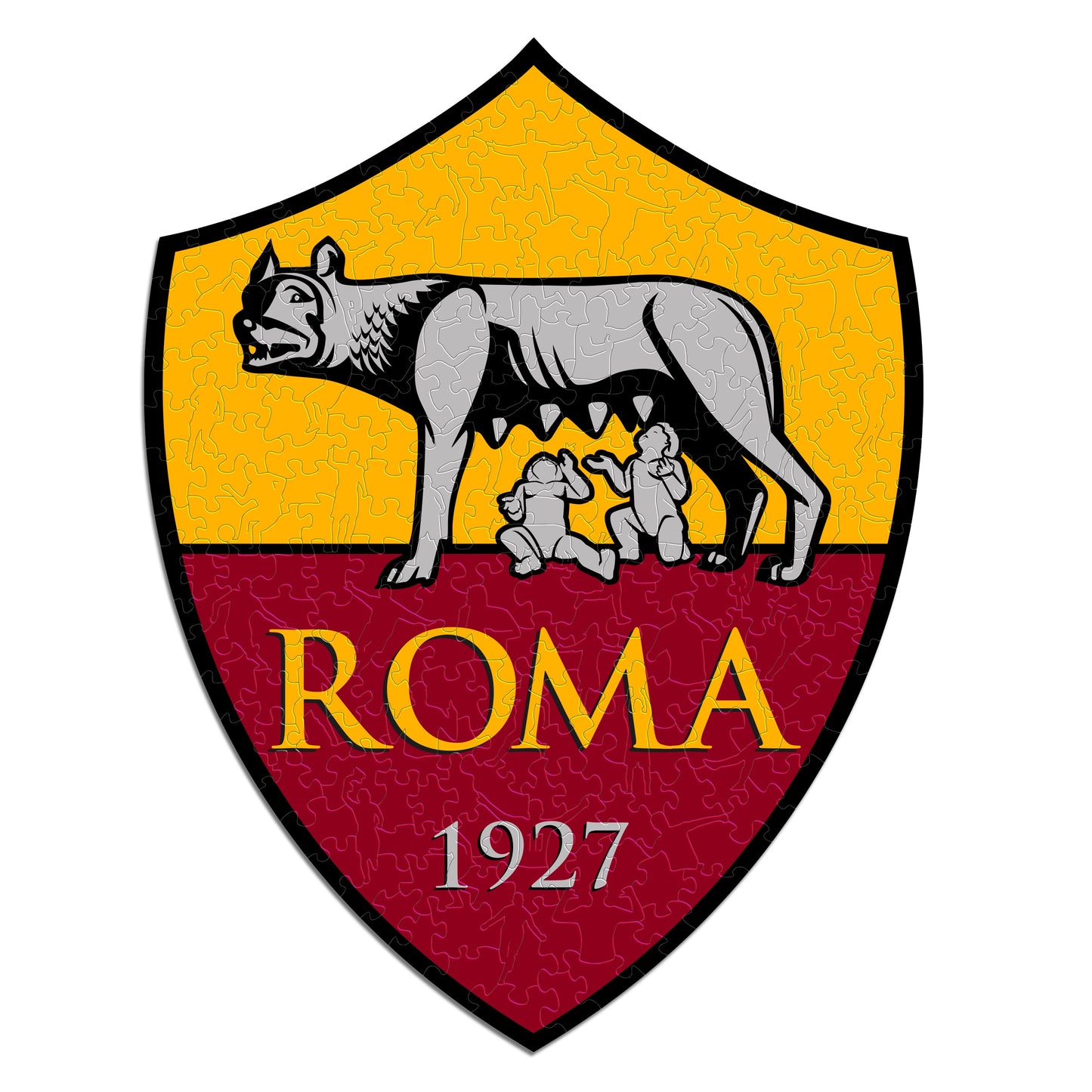 AS Roma® Crest - Official Wooden Puzzle