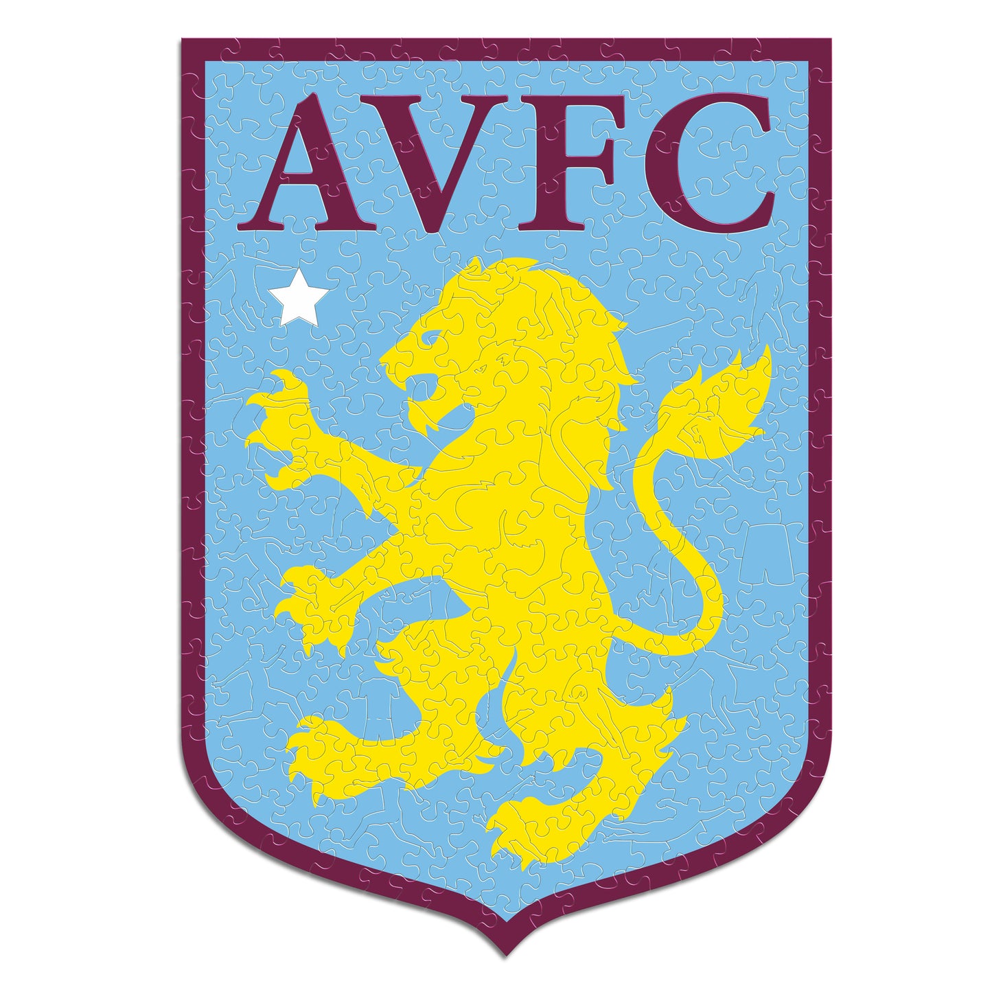 Aston Villa FC® Crest - Wooden Puzzle