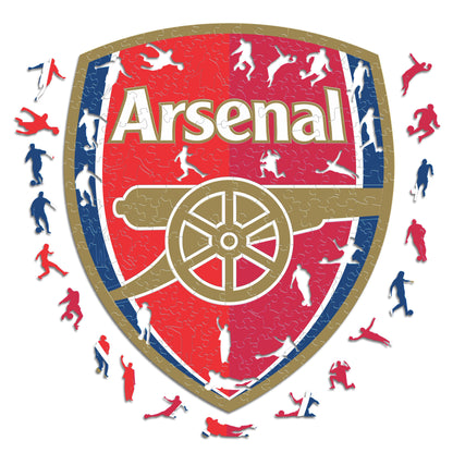 Arsenal FC® Crest - Wooden Puzzle