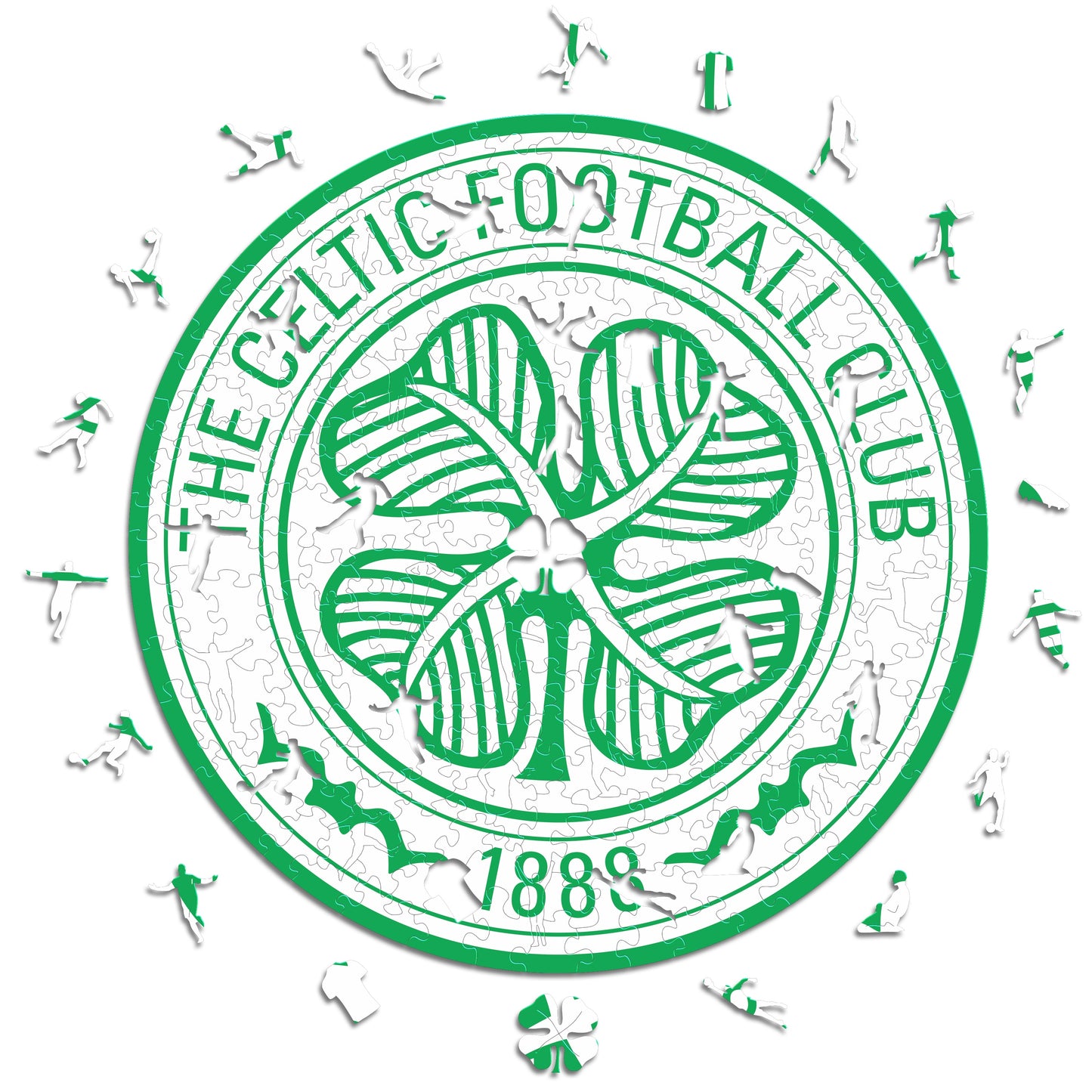 Celtic FC® Crest - Wooden Puzzle