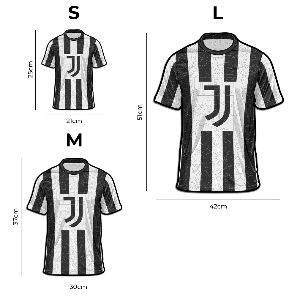 Juventus FC® Jersey - Wooden Puzzle