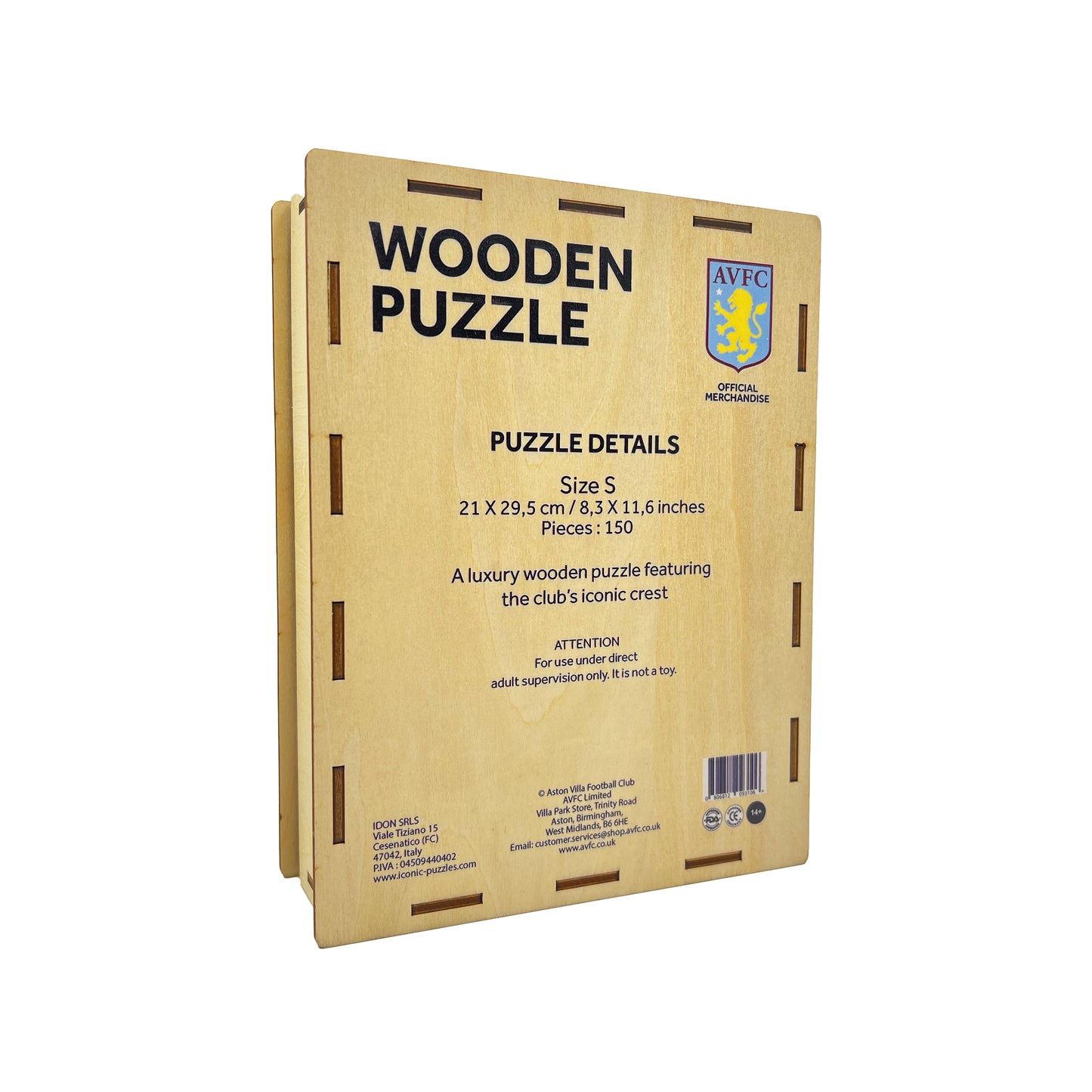 Aston Villa FC® Crest - Wooden Puzzle