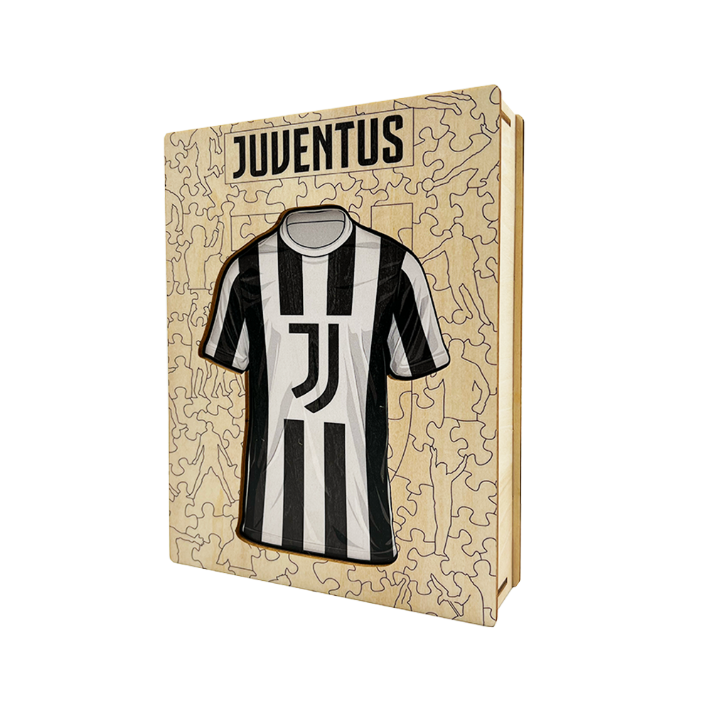 Juventus FC® Jersey - Wooden Puzzle – Iconic Puzzles UK