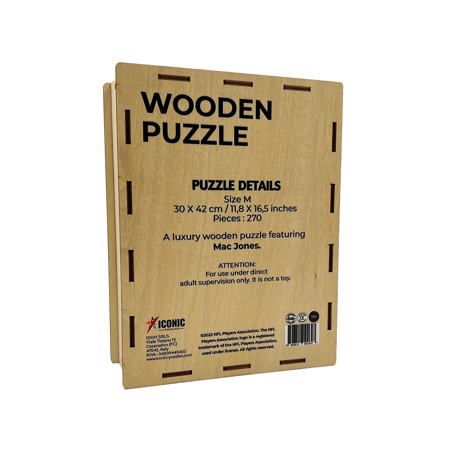 Mac Jones - Wooden Puzzle