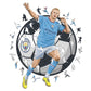 2 PACK Haaland + De Bruyne