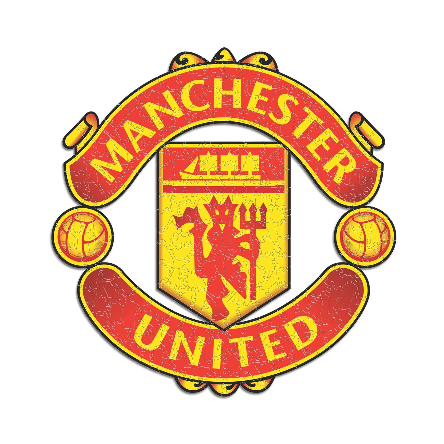 Manchester United FC® Crest - Wooden Puzzle