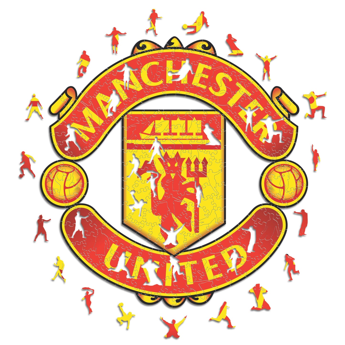 Manchester United FC® Crest - Wooden Puzzle