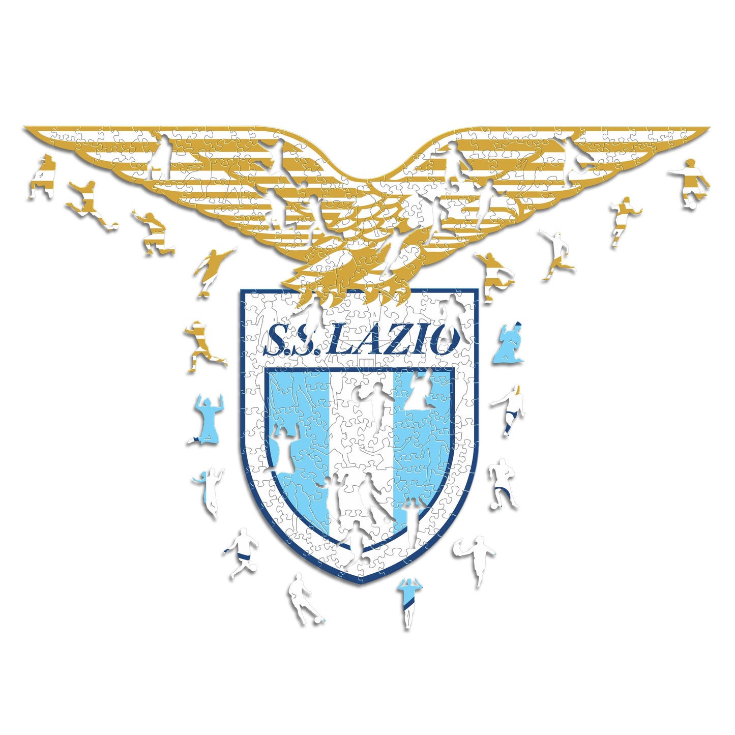 SS Lazio® Logo - Wooden Puzzle