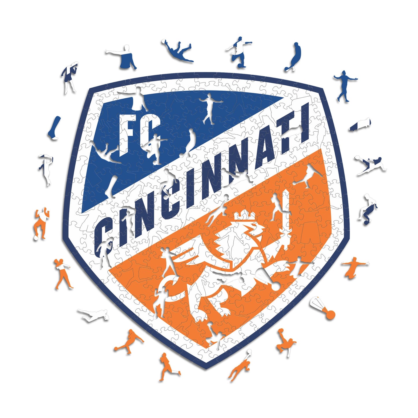 Cincinnati FC® Crest - Wooden Puzzle