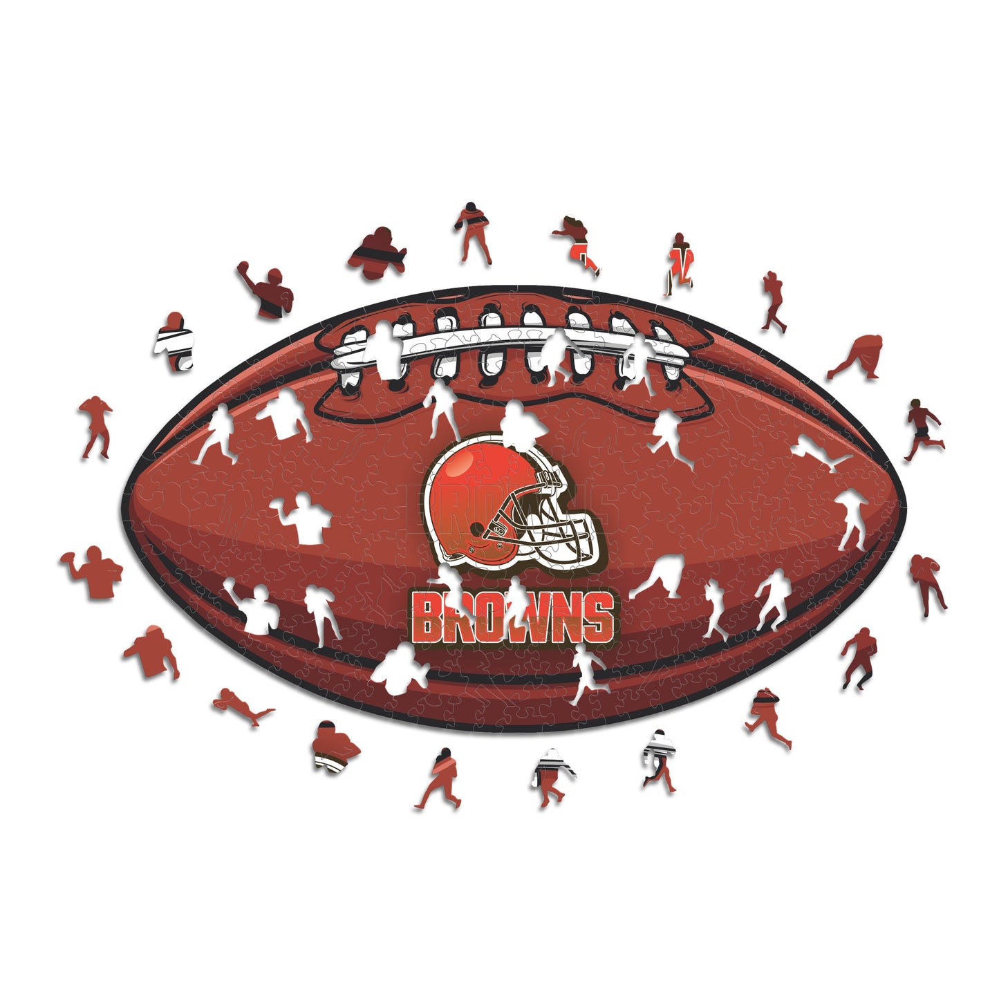 Cleveland Browns - Wooden Puzzle