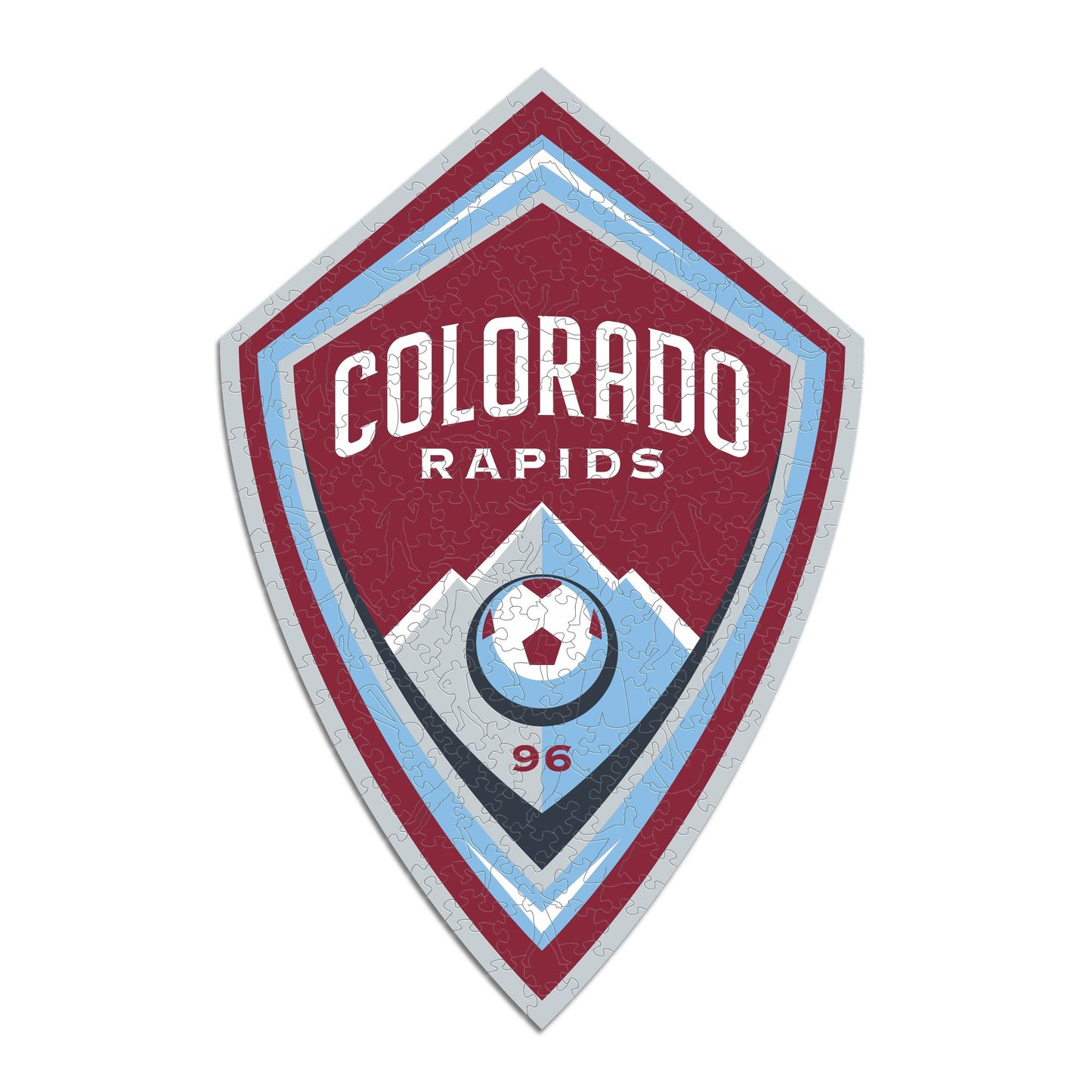 Colorado Rapids® Logo - Wooden Puzzle