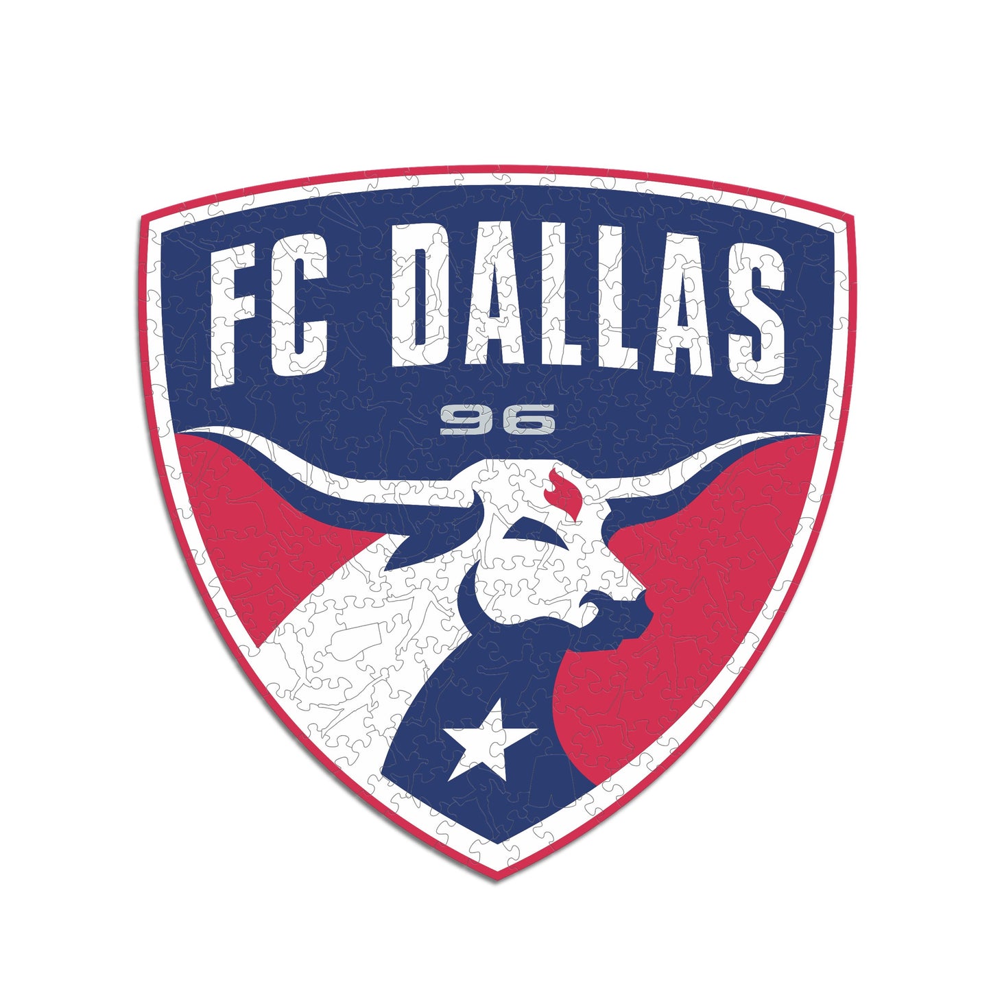 Dallas FC® Crest - Wooden Puzzle