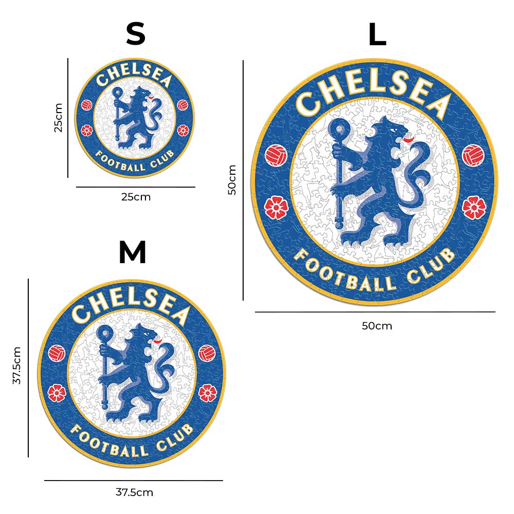 Chelsea FC® Crest - Wooden Puzzle