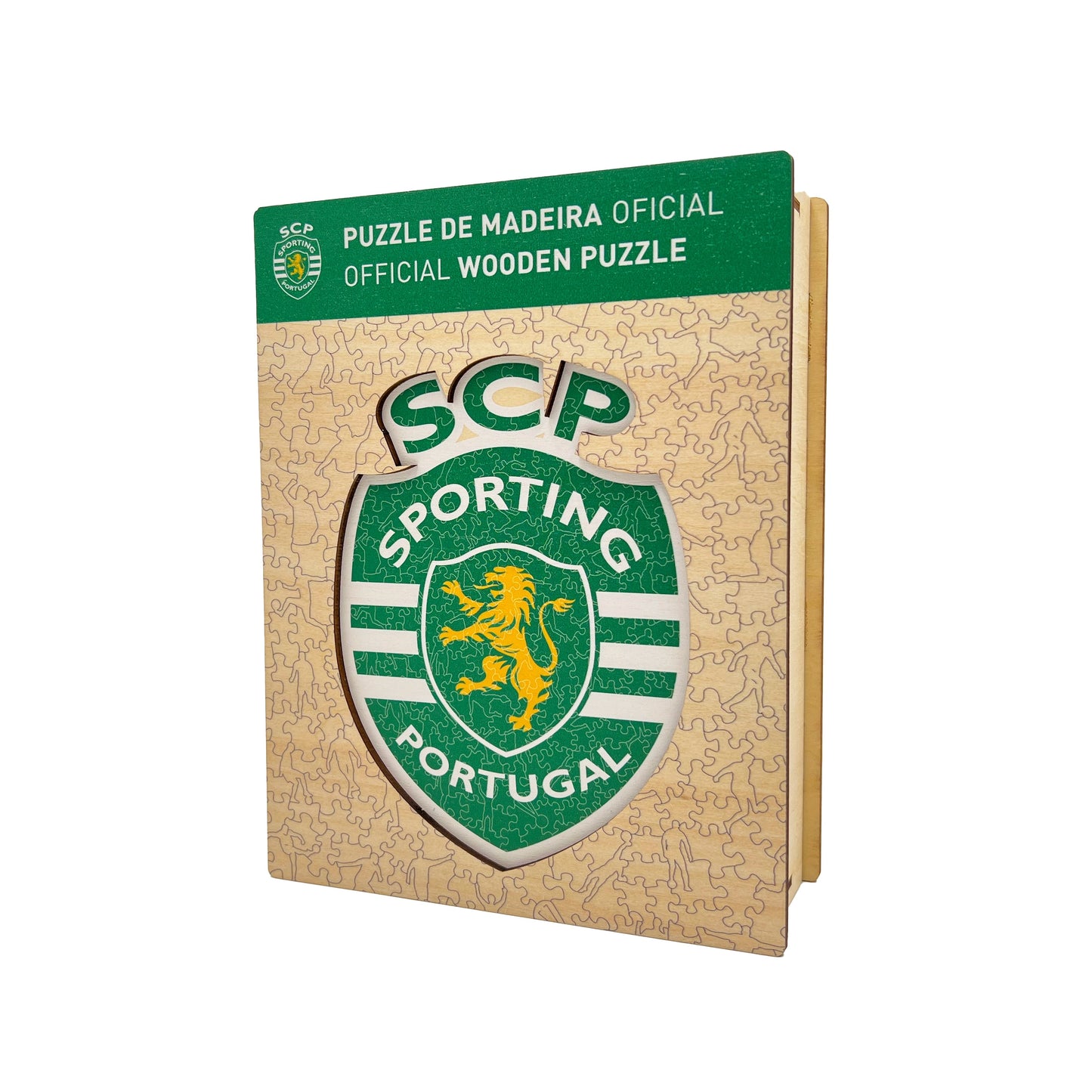 2 PACK Sporting CP® Crest + Jersey - Official Wooden Puzzle