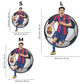 4 PACK FC Barcelona® Crest + Lewandowski + Pedri + Gavi