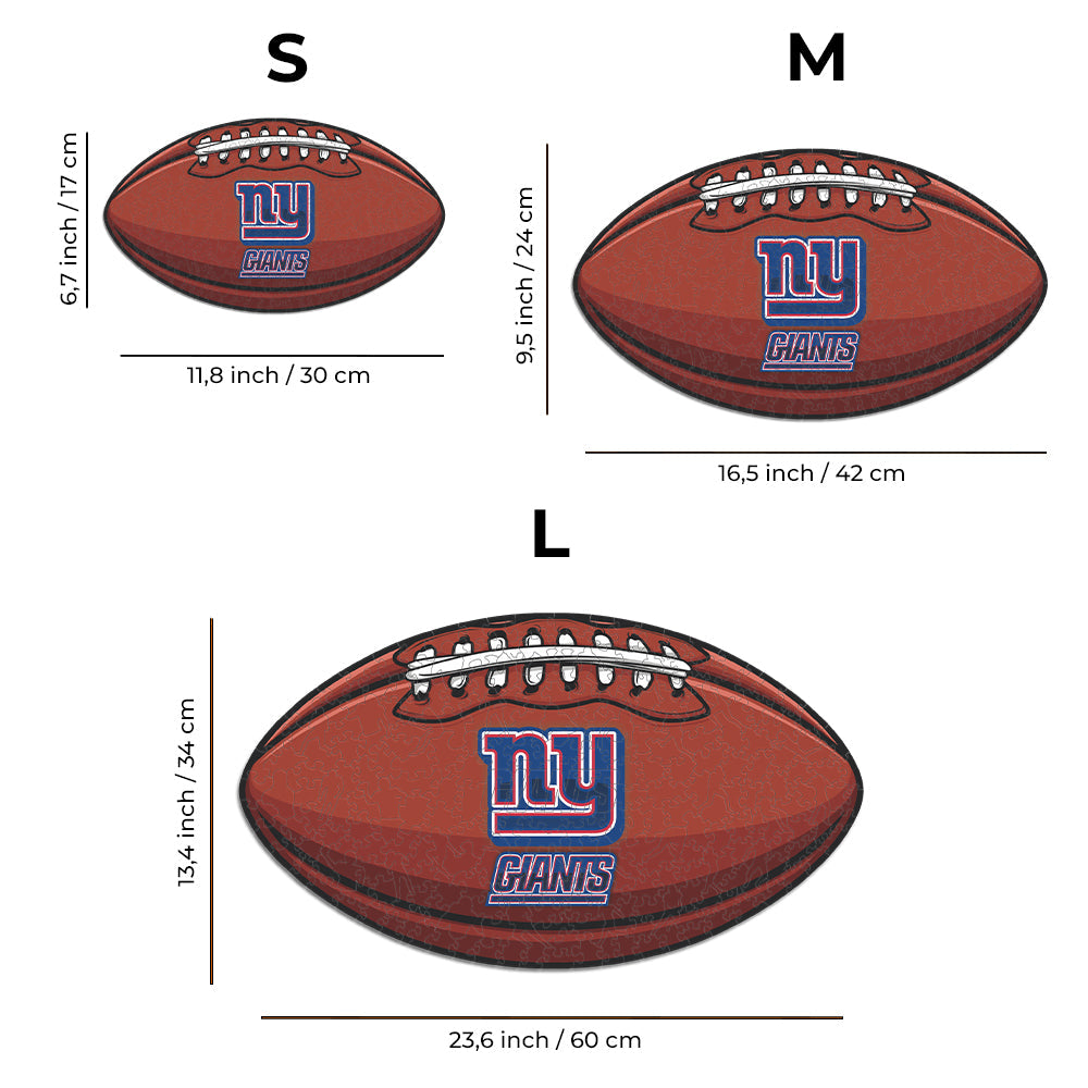 New York Giants - Wooden Puzzle