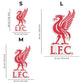 2 PACK Liverpool FC® Crest + Liver Bird Crest