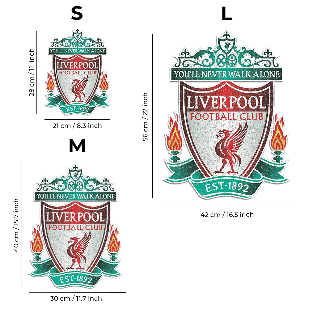 Liverpool FC® Crest - Wooden Puzzle