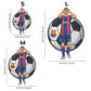 4 PACK FC Barcelona® Crest + Lewandowski + Pedri + Gavi