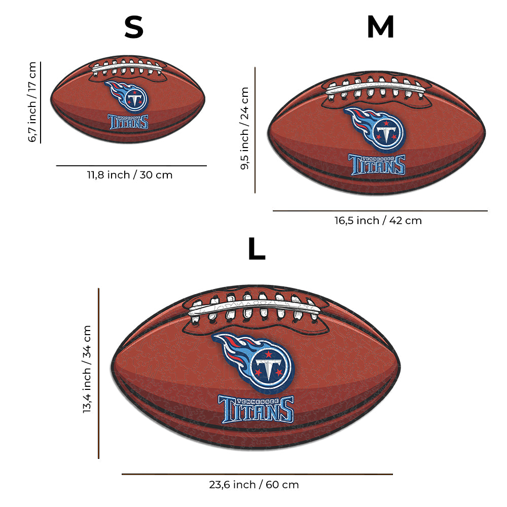 Tennessee Titans - Wooden Puzzle