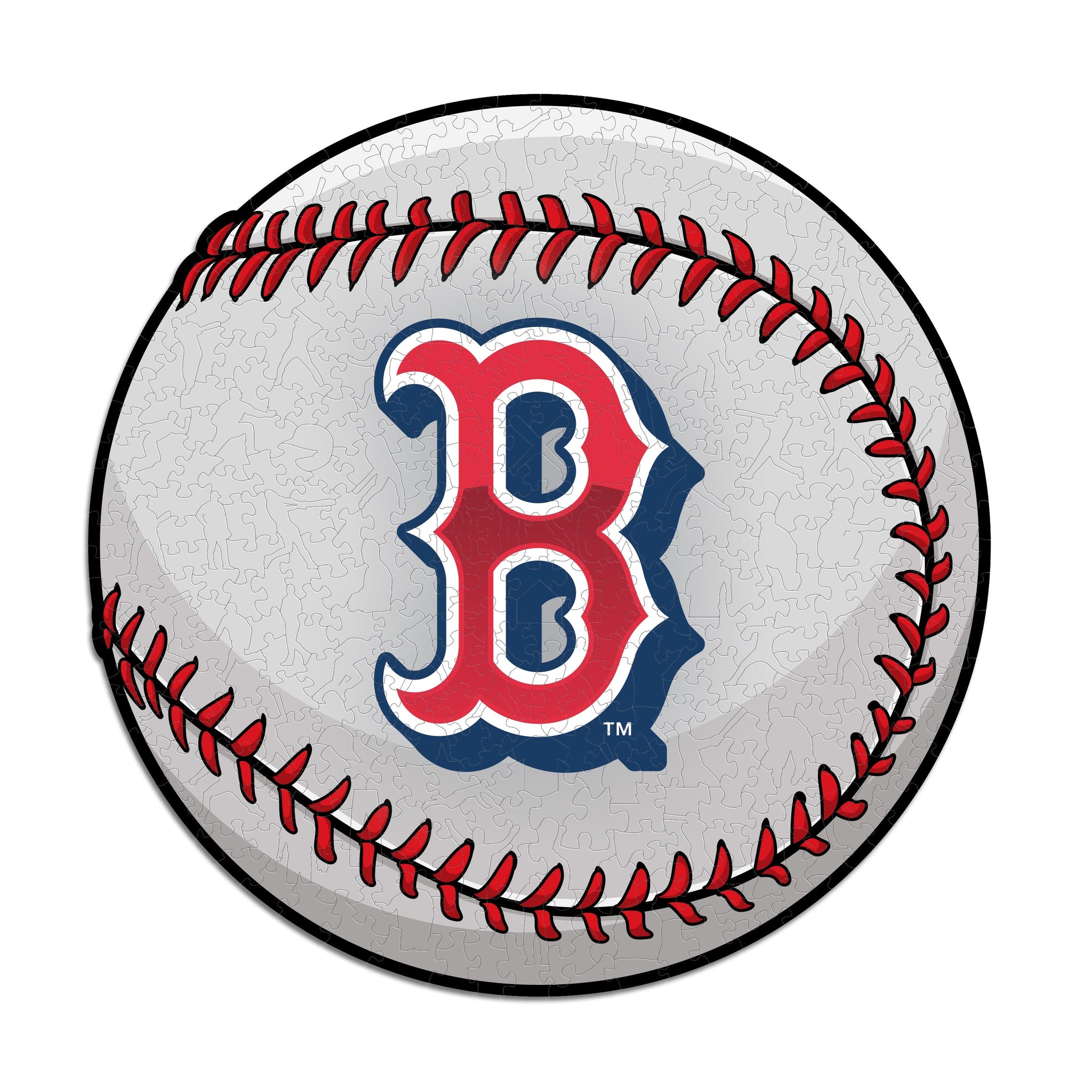 Boston Red Sox® Ball - Wooden Puzzle – Iconic Puzzles UK