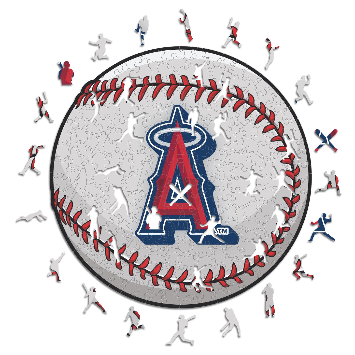 Los Angeles Angels® - Wooden Puzzle