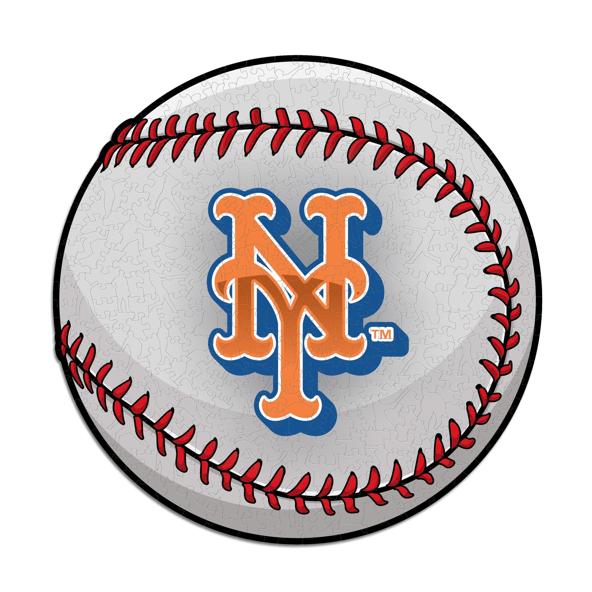 New York Mets® Ball - Wooden Puzzle – Iconic Puzzles UK