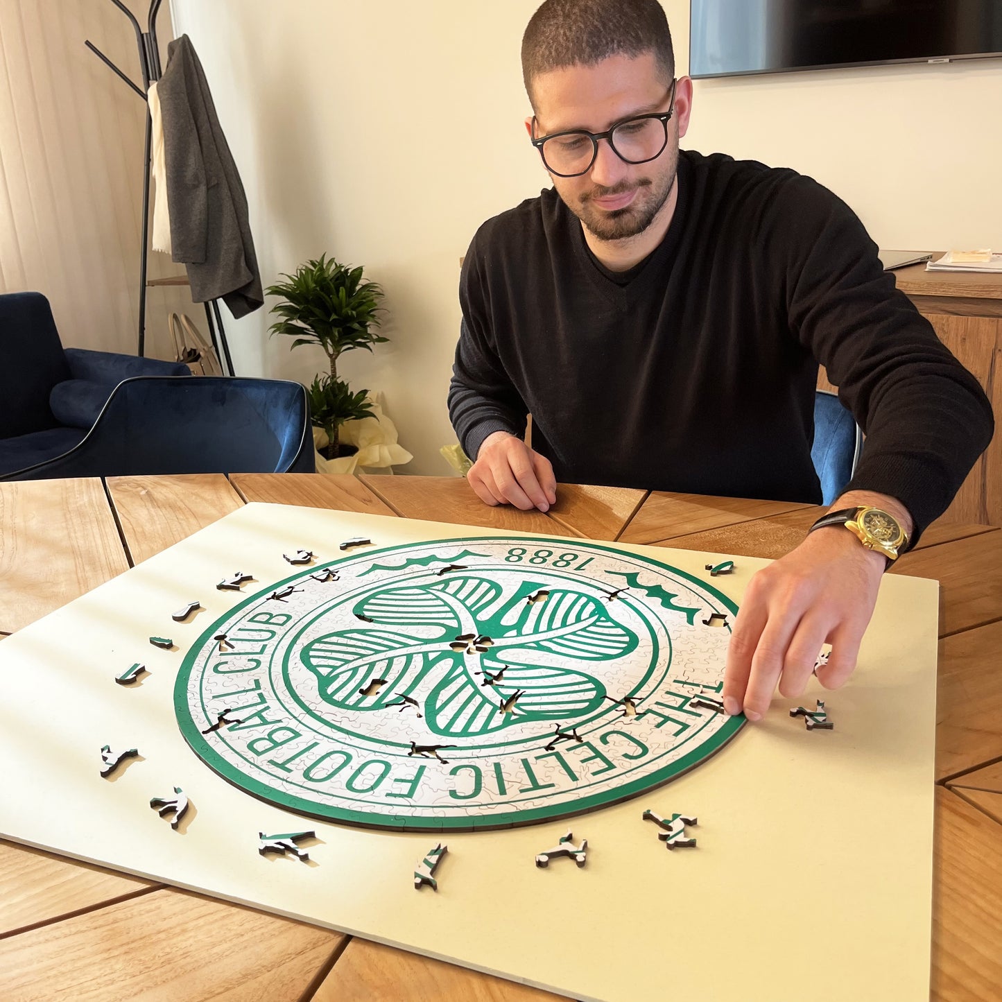 Celtic FC® Crest - Wooden Puzzle