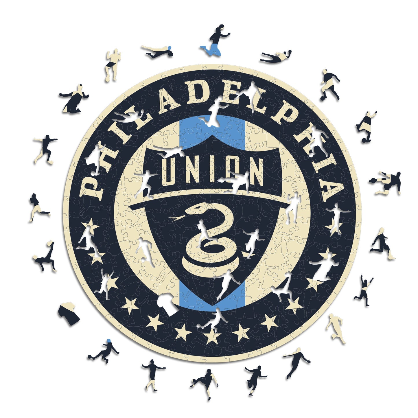 Philadelphia Union® Crest - Wooden Puzzle