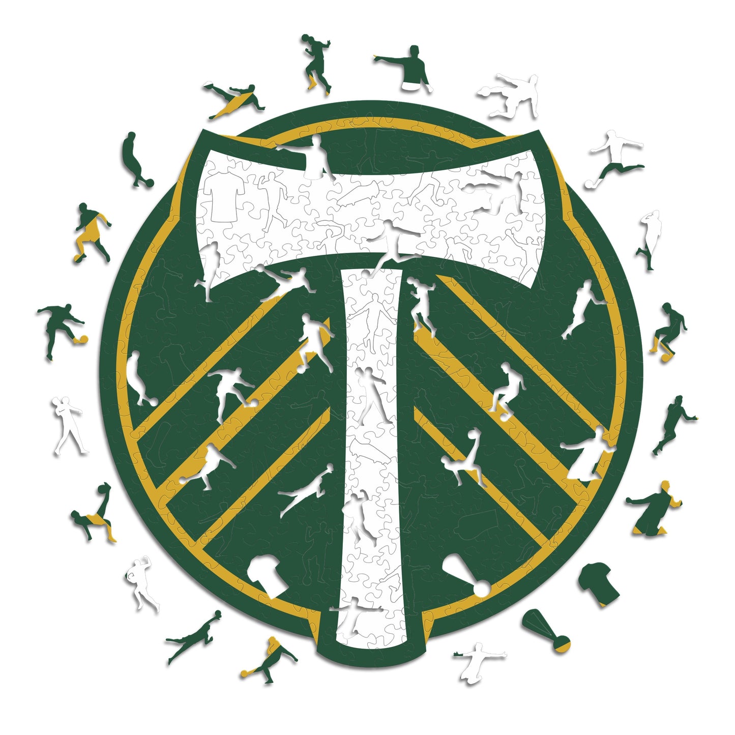 Portland Timbers® Crest - Wooden Puzzle